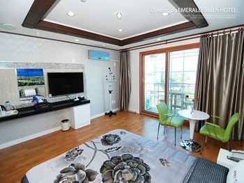 Gyeongpo Emerald Beach Hotel Gangneung Zewnętrze zdjęcie